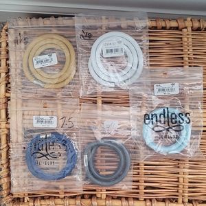 Endless leather bracelets